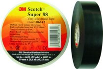 Super88 Vinyl Isolierband 25x33m sw