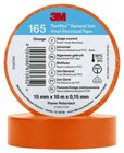 Temflex 165 Isolierband Orange 15mmx10m (10 Stck)