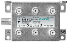 Axing BAB 6-02P 6 f. Abzweiger 5-1218 MHz