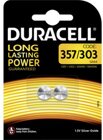 Duracell 357/303 B2 1,5V Knopfzelle