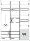 Hager ZB33SET15LK KS 1ZP,SG,BKE-I,APZ,VT5,3-f.