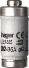 Hager LE1835 Sicherung D02 E18 35A 400V gG