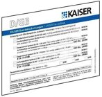 Kaiser 9473-92 Schott-Kennzeichnungsschild (10 Stck)