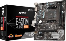 MSI B450M-A PRO MAX Motherboard AMD B450 Sockel AM4 micro ATX