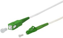 Metz Connect Patchkabel SC-S APC/LC-S APC OS2 15m