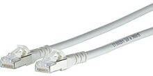 Metz Connect Patchkabel Cat.6A 10G AWG26 wei 7,5m