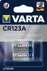 Varta 6205 Lithium CR123A Photobatterie Bl.2