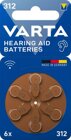 Varta V 312 Hrgertebatterie Hearing Aid Bl6