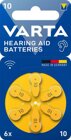 Varta V 10 Hrgertebatterie Hearing Aid Bl6