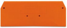 Wago 280-326 ABSCHLUSSPLATTE ORANGE (25 Stck)